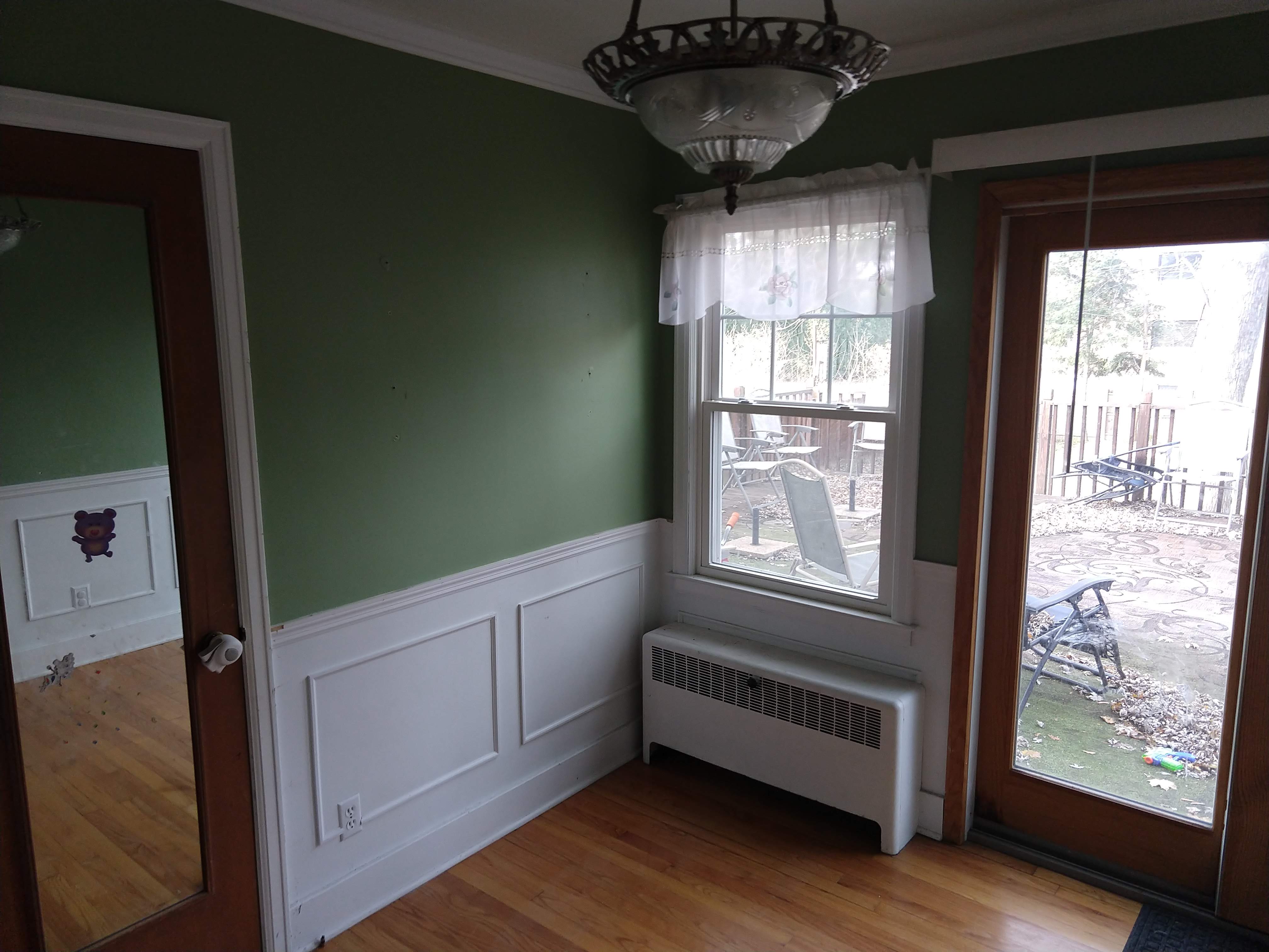 Dining room view
